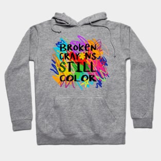 Broken Crayons Hoodie